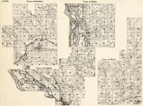 La Crosse County - Hamilton, Onalaska, Shelby, Burns, Wisconsin State Atlas 1930c